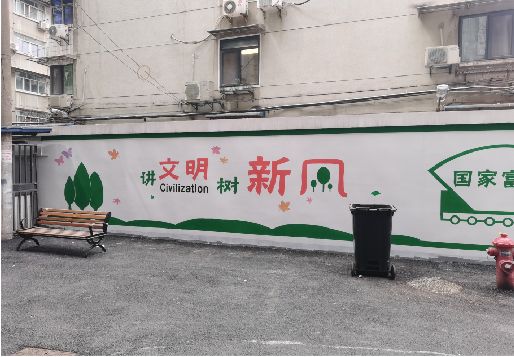 固始社区墙绘